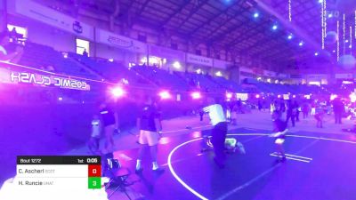 58 lbs 5th Place - Coyle Ascherl, Scottsbluff WC vs Henrick Runcie, Unattached