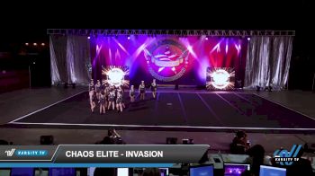 Chaos Elite - Invasion [2022 L2 - U17 Day 2] 2022 The American Showdown Fort Worth Nationals DI/DII