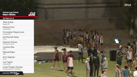 Men's 1500m, Finals 2