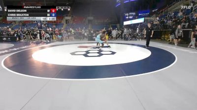126 lbs Cons. Rd Of 64 - David DeLeon, NY vs Chris Braxton, NC