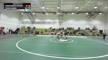 125 lbs 1st Place Match - Mason Barros-Santiago, Rio Hondo vs Logan Hansen, Moorpark