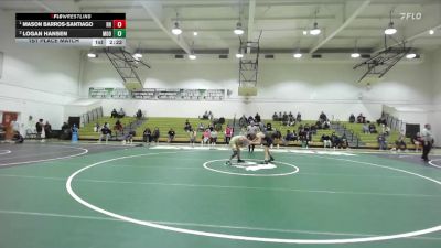 125 lbs 1st Place Match - Mason Barros-Santiago, Rio Hondo vs Logan Hansen, Moorpark