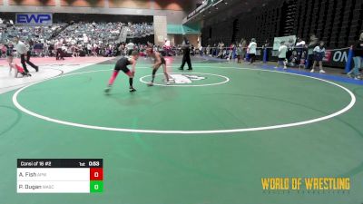 67 lbs Consi Of 16 #2 - Austin Fish, All-Phase Wrestling vs Prince Dugan, Wasco Wrestling