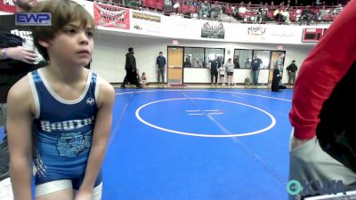 67 lbs Rr Rnd 2 - Drake Lear, Fort Gibson Youth Wrestling vs Brody Harris, Bartlesville Wrestling Club