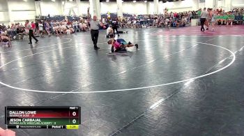 132 lbs Round 3 (10 Team) - Dallon Lowe, Reservoir Dogs vs Jeson Carbajal, Florida Elite Wrestling Academy