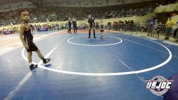 37 lbs Quarterfinal - Gunner Poeling, Duncan Demon Wrestling vs Koda Williams, Pin-King All Stars