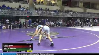 138 lbs Round 5 (8 Team) - Brock Templar, Blair vs Cisco Rivas, Kearney