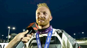 CJ Leary Reacts After USAC Silver Crown Iowa Speedway Win