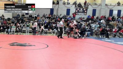 157 lbs Quarterfinal - Kaua Reis, Milford vs James Delorfano, Woburn