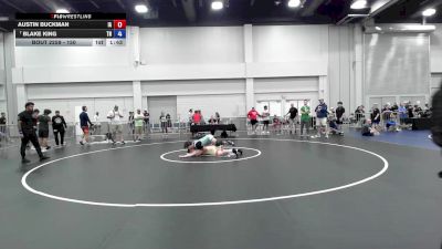 150 lbs Cons. Round 3 - Austin Buckman, IA vs Blake King, TN