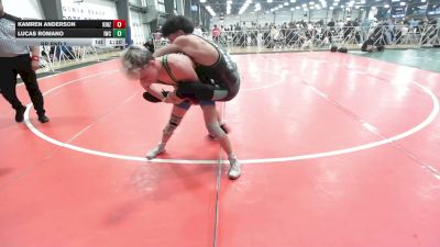 120 lbs Rr Rnd 2 - Kamren Anderson, Kinzua Wrestling Club - HSB vs Lucas Romano, Immortals Gold - HSB