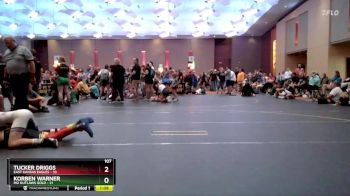 107 lbs Round 1 (4 Team) - Tucker Driggs, East Kansas Eagles vs Korben Warner, MO Outlaws Gold