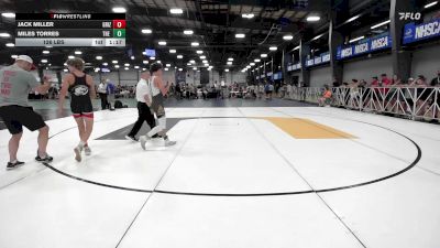 126 lbs Rr Rnd 1 - Jack Miller, Grizzly Wrestling Club vs Miles Torres, The Asylum Black