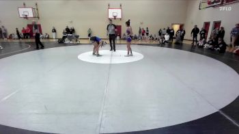 120 lbs Champ. Round 3 - Anyah Dransfield, Caldwell vs Sarah Carpenter, Century