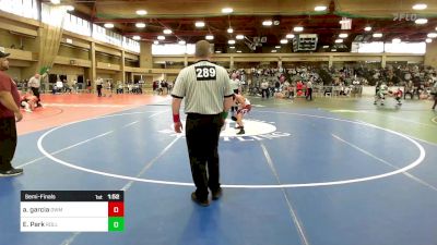 106 lbs Semifinal - Ariel Garcia, Dwight Morrow vs Ellis Park, River Dell