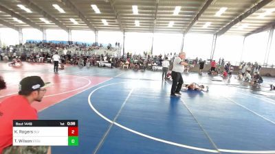 62 lbs Quarterfinal - Keyen Rogers, SLV Elite Wrestling Club vs Tyler Wilson, Stout Wrestling Academy