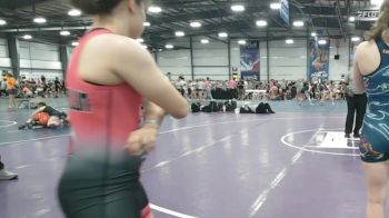 132 lbs Rr Rnd 2 - Adriyanna Mercado, The Asylum Pink vs Belle Konopka, Elite NJ Black