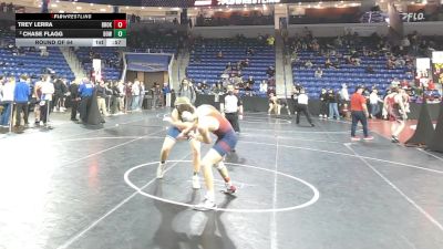 190 lbs Round Of 64 - Trey Lerra, Brookline vs Chase Flagg, Bow