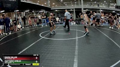 76 lbs Placement (4 Team) - Gavin Miller, PA Alliance vs Matthew Amelio, Iron Horse