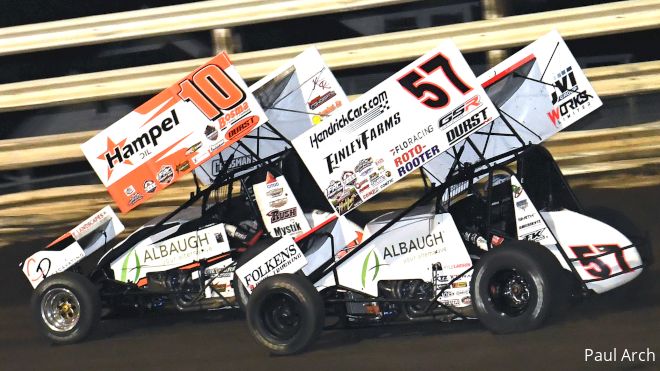 Inside Kyle Larson, Ryan Timms' Clash In The Front Row Challenge