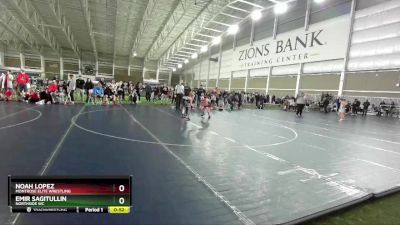 82 lbs Cons. Round 2 - Emir Sagitullin, Northside WC vs Noah Lopez, Montrose Elite Wrestling