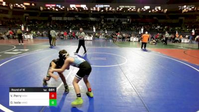 75 lbs Round Of 16 - Vincent Perry, Highlanders vs Dane Isola, Hanover Park