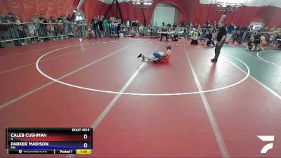 92 lbs Round 2 - Caleb Cushman, IL vs Parker Madison, MN