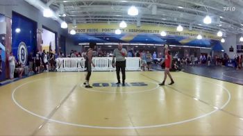 122 lbs Champ. Round 2 - ALEJANDRO CABRERA QUEZADA, Cypress Creek H S vs Colt Daigle, Middleburg