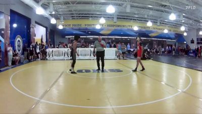 122 lbs Champ. Round 2 - ALEJANDRO CABRERA QUEZADA, Cypress Creek H S vs Colt Daigle, Middleburg