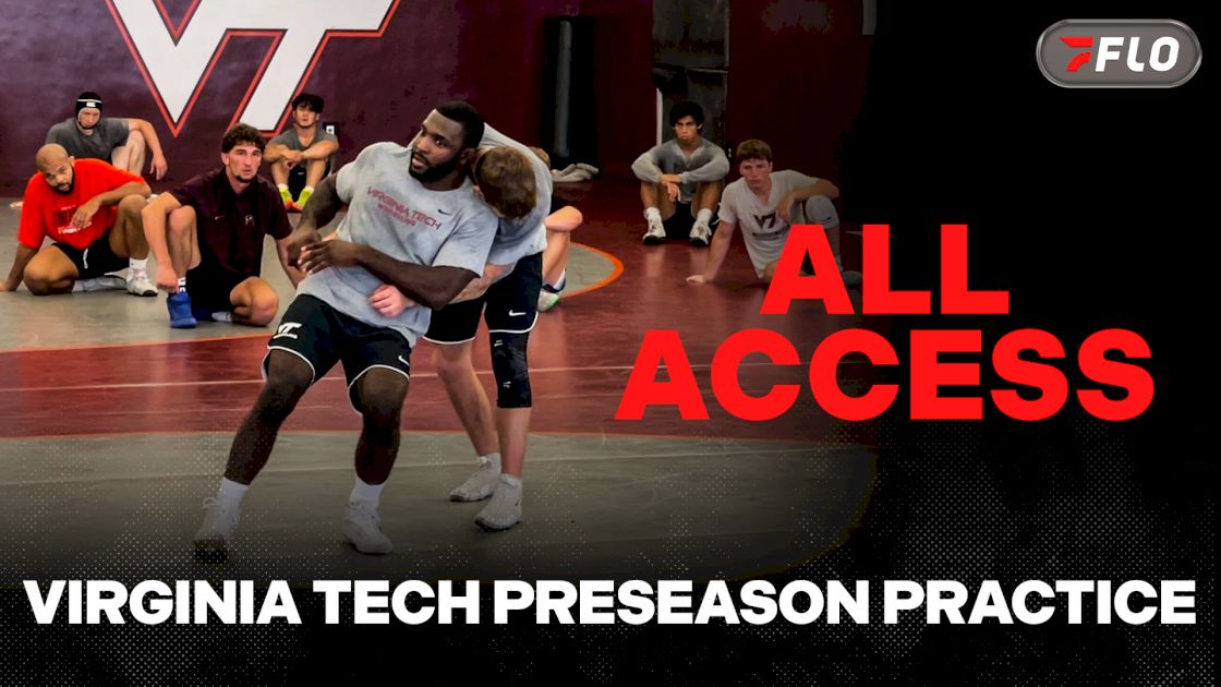 Inside a D1 Wrestling Practice: 2026 Virginia Tech