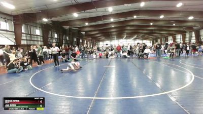 51 lbs Cons. Round 4 - Jax Irons, North Sanpete Hawk Wrestling vs Broox Manis, Delta