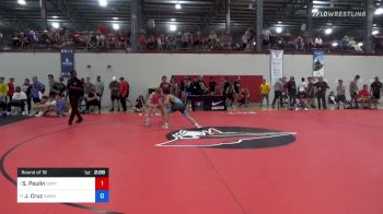 57 kg Round Of 16 - Stevo Poulin, Northern Colorado Wrestling Club vs Joey Cruz, Hawkeye Wrestling Club