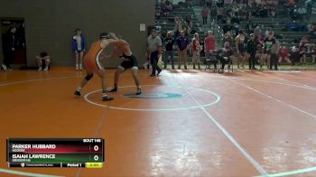 184 lbs Round 2 - Isaiah Lawrence, Grissom Hs vs Parker Hubbard, Hoover