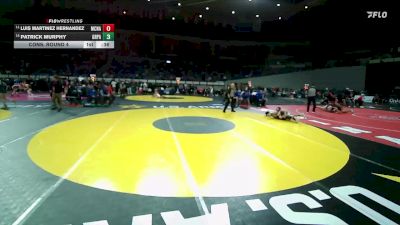 6A Boys 106 lbs Cons. Round 4 - Luis Martinez Hernandez, McNary Boys vs Patrick Murphy, Grants Pass Boys