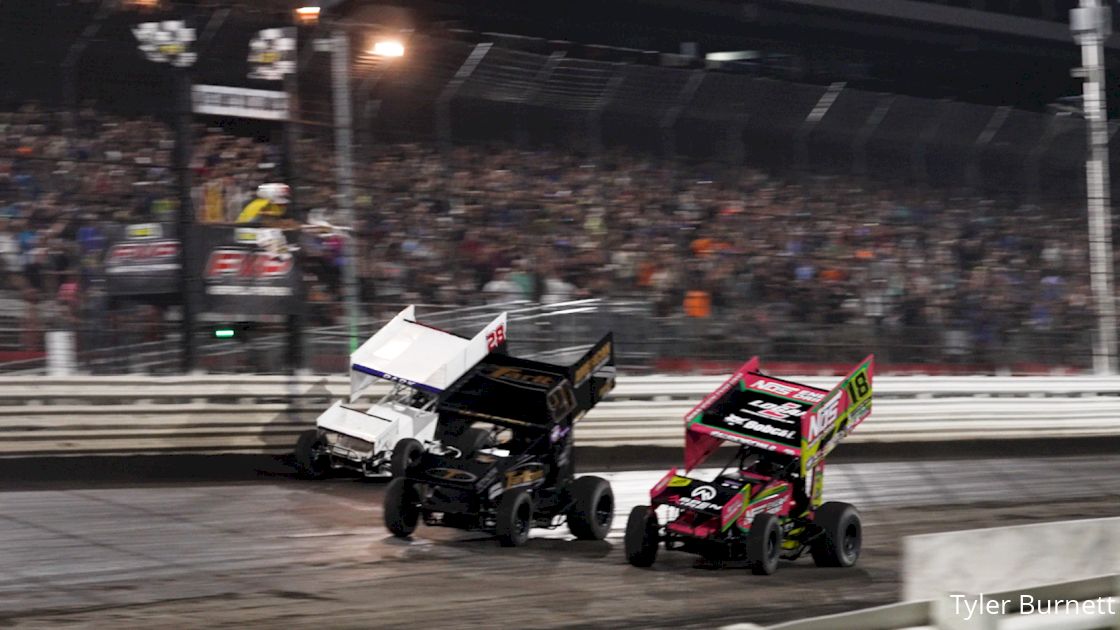 Sheldon Haudenschild Describes Three-Wide Knoxville Finish