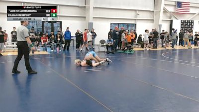 110 lbs Champ. Rd Of 16 - Austin Armstrong, East Idaho Elite Wrestling Club vs Killian Dempsey, Falls Academy