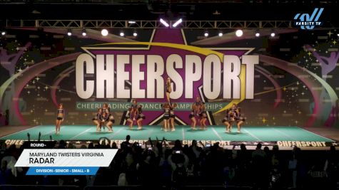 Maryland Twisters Virginia - Radar [2025 L3 Senior - Small - B] 2025 CHEERSPORT National All Star Cheerleading Championship