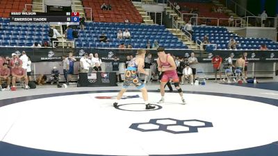 165 lbs Cons. Quarters - Reed Wilson, Missouri vs Emerson Tjaden, Kansas