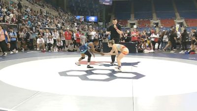 95 lbs Champ. Rd Of 64 - Mackenzee Donenfeld, Idaho vs Olivia Crosby, Maryland