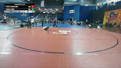 106 lbs Champ. Round 2 - Jack Beaulieu, Chancellor vs Evan Cies, Malvern Prep