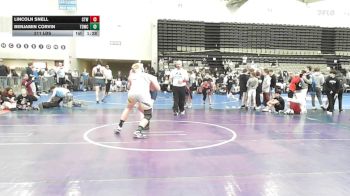 211 lbs Semifinal - Lincoln Snell, CTWHALE Orca - MSE vs Benjamin Corvin, TDWC Maniacs - MSE