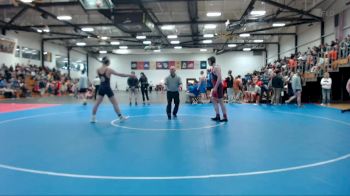 174 lbs Champ. Round 2 - Jeff Dunasky, Marian University (IN) vs Brady Walsh, Ohio Wesleyan University