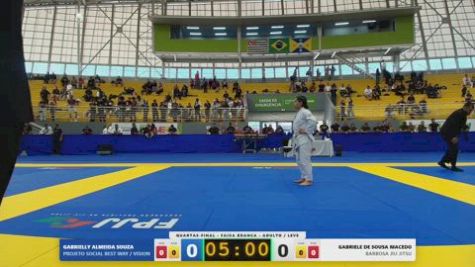 GABRIELLY ALMEIDA SOUZA vs GABRIELE DE SOUSA MACEDO 2026 FPJJ Circuito Paulista GI Etapa 3