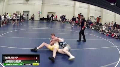 175 lbs Semis & 1st Wrestleback (8 Team) - Legend Benedict, South Dakota Lightning vs Kyler Roeber, Nebraska Maize