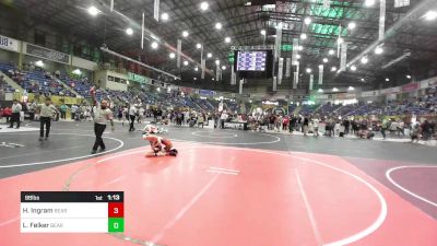 98 lbs Final - Hayes Ingram, Bear Cave WC vs Liam Felker, Bear Cave WC