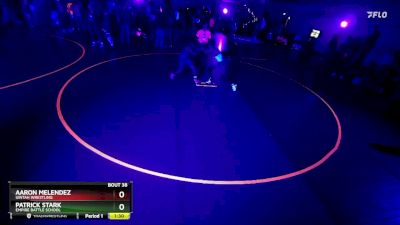 104-114 lbs Round 1 - Patrick Stark, Empire Battle School vs Aaron Melendez, Uintah Wrestling