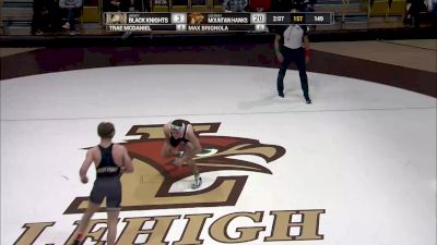 149 lbs - Max Brignola, Lehigh vs Trae McDaniel, Army