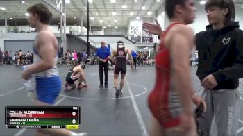 152 lbs Round 2 (4 Team) - Collin Alderman, Terps Xtreme vs Santiago Peña, Scanlan