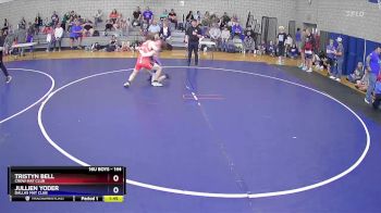 144 lbs Cons. Round 2 - Tristyn Bell, Crow Mat Club vs Jullien Yoder, Dallas Mat Club