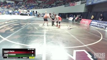 2A/1A-285 Quarterfinal - David Finch, Lowell vs Gabe Harder, Imbler